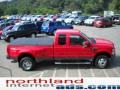 2008 Bright Red Ford F350 Super Duty XLT SuperCab 4x4 Dually  photo #5