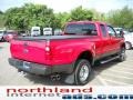 2008 Bright Red Ford F350 Super Duty XLT SuperCab 4x4 Dually  photo #6