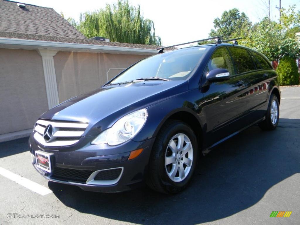 2006 R 350 4Matic - Capri Blue Metallic / Macadamia photo #1