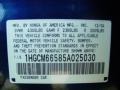 2005 Eternal Blue Pearl Honda Accord EX-L V6 Sedan  photo #24