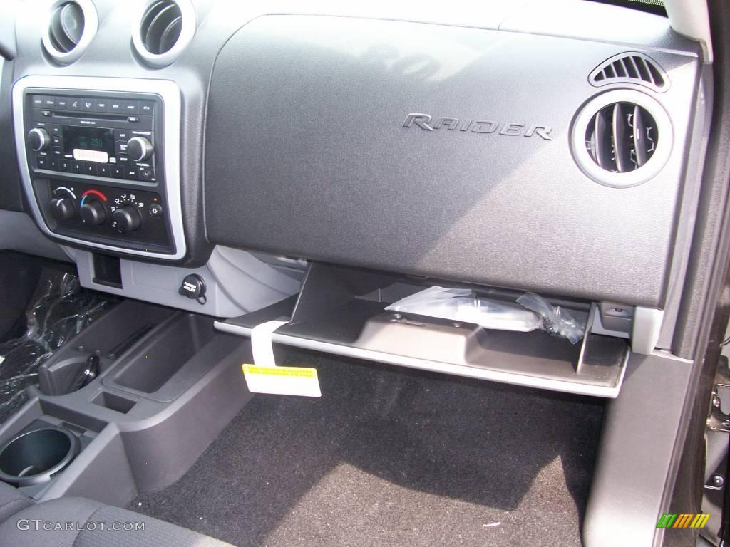 2008 Raider LS Double Cab - Brilliant Black / Slate photo #15