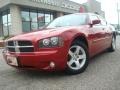 2010 Inferno Red Crystal Pearl Dodge Charger SXT  photo #1