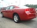 2010 Inferno Red Crystal Pearl Dodge Charger SXT  photo #4