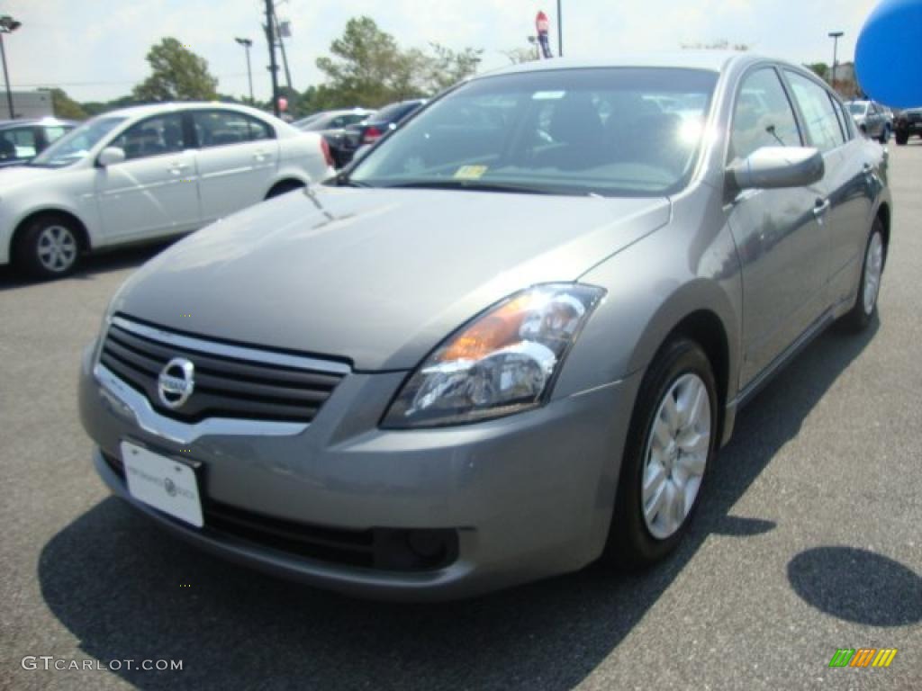 2009 Altima 2.5 - Precision Gray Metallic / Charcoal photo #1