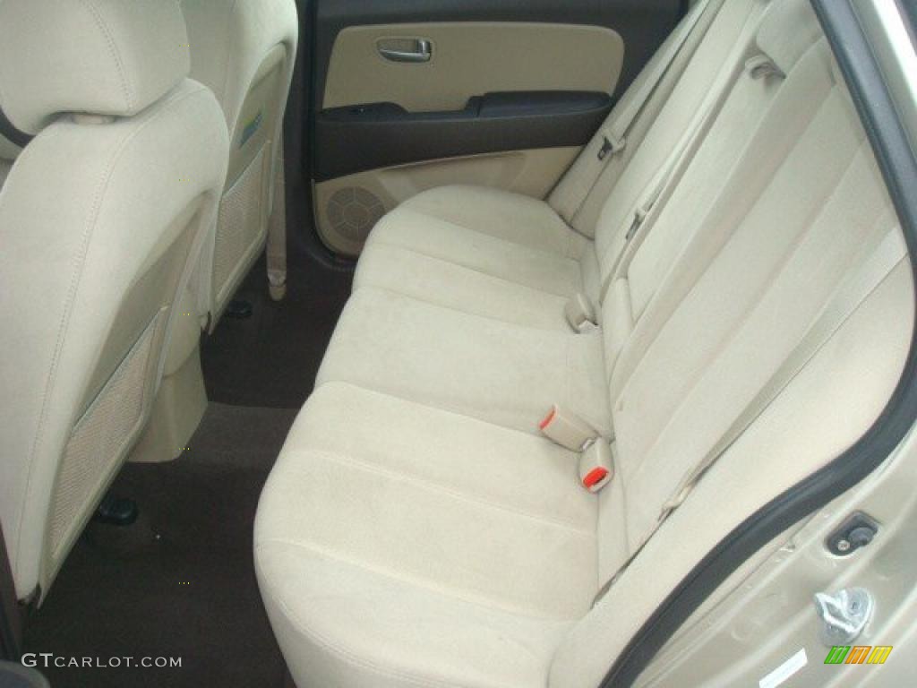 2009 Elantra GLS Sedan - Laguna Sand / Beige photo #10