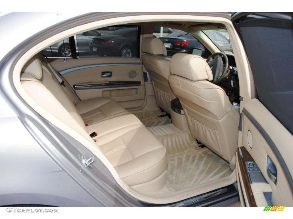 2004 7 Series 745Li Sedan - Kalahari Beige Metallic / Dark Beige/Beige III photo #10