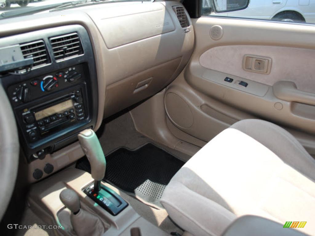 2003 Tacoma V6 TRD Double Cab 4x4 - Black Sand Pearl / Oak photo #19