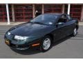 Dark Green 1997 Saturn S Series SC2 Coupe