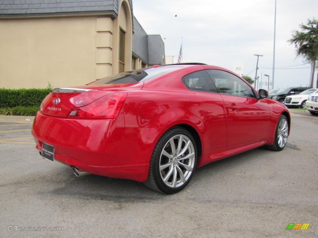 Vibrant Red 2009 Infiniti G 37 S Sport Coupe Exterior Photo #35099865