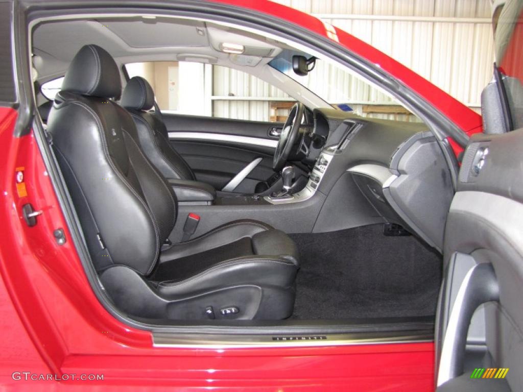Graphite Interior 2009 Infiniti G 37 S Sport Coupe Photo #35099913