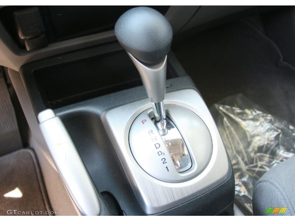 2008 Civic EX Coupe - Galaxy Gray Metallic / Gray photo #19
