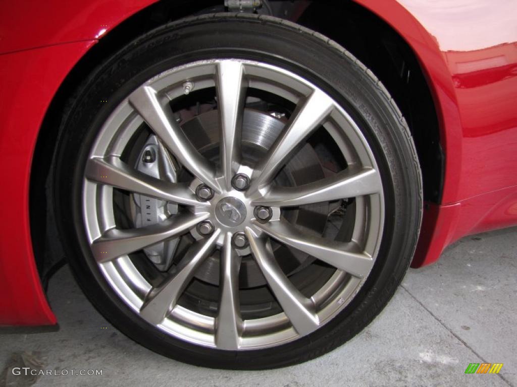 2009 Infiniti G 37 S Sport Coupe Wheel Photo #35100121