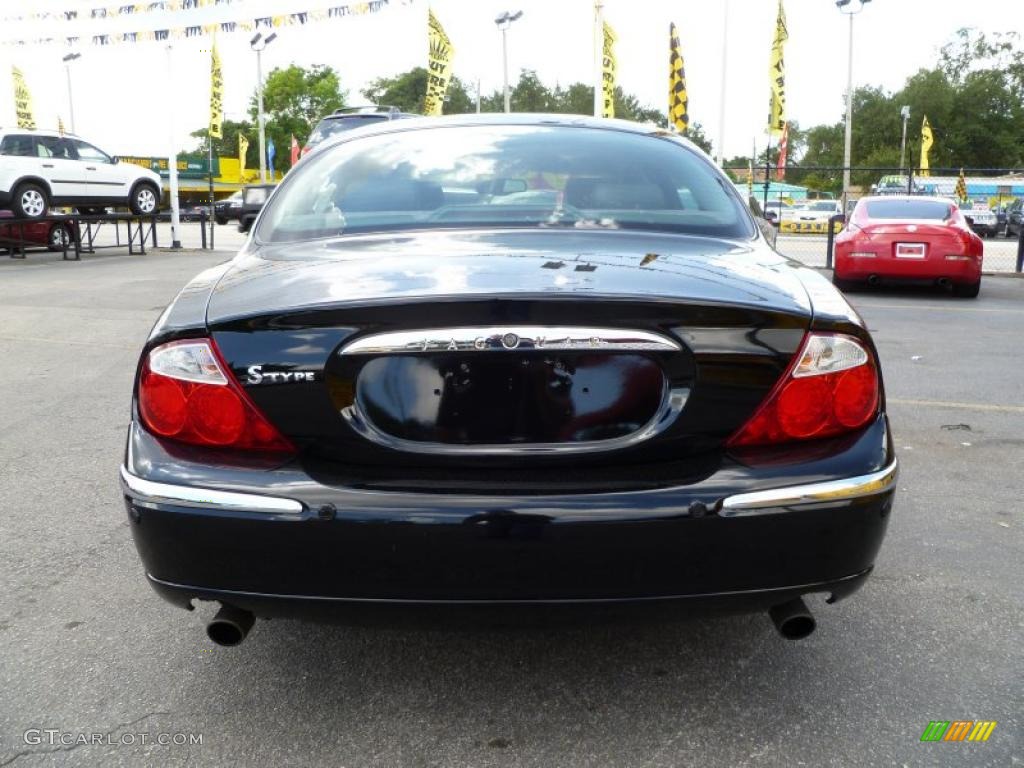 2003 S-Type 3.0 - Black / Charcoal photo #5
