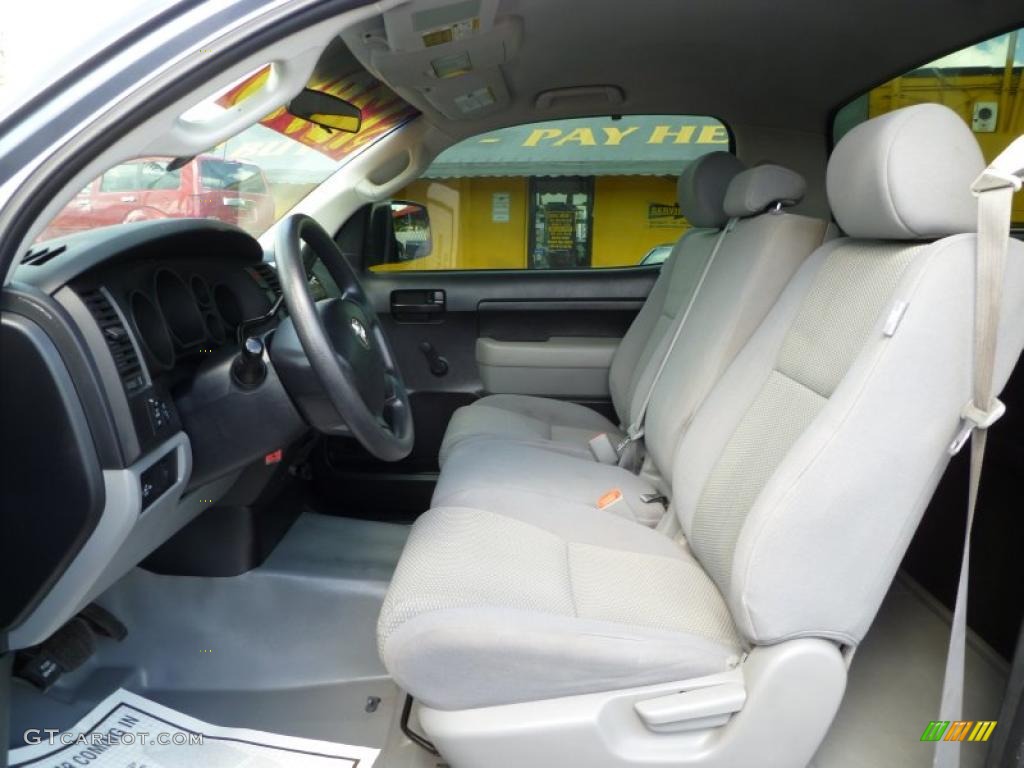 2007 Tundra Regular Cab - Slate Metallic / Graphite Gray photo #8