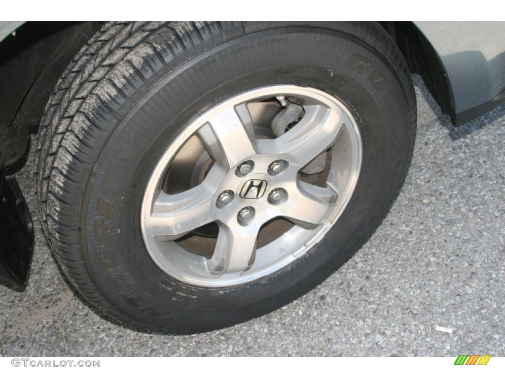 2008 Pilot EX-L 4WD - Steel Blue Metallic / Gray photo #18