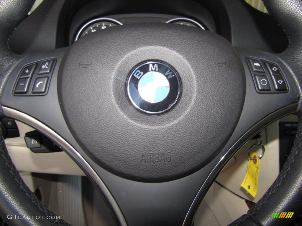 2007 3 Series 328i Convertible - Monaco Blue Metallic / Cream Beige photo #14