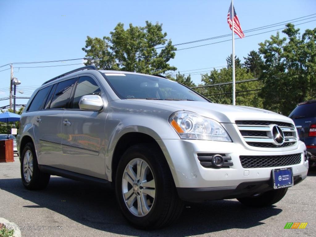 2009 GL 450 4Matic - Iridium Silver Metallic / Black photo #4