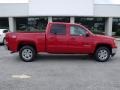 2010 Fire Red GMC Sierra 1500 SLT Crew Cab 4x4  photo #1