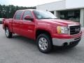 Fire Red - Sierra 1500 SLT Crew Cab 4x4 Photo No. 2