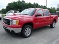 2010 Fire Red GMC Sierra 1500 SLT Crew Cab 4x4  photo #4
