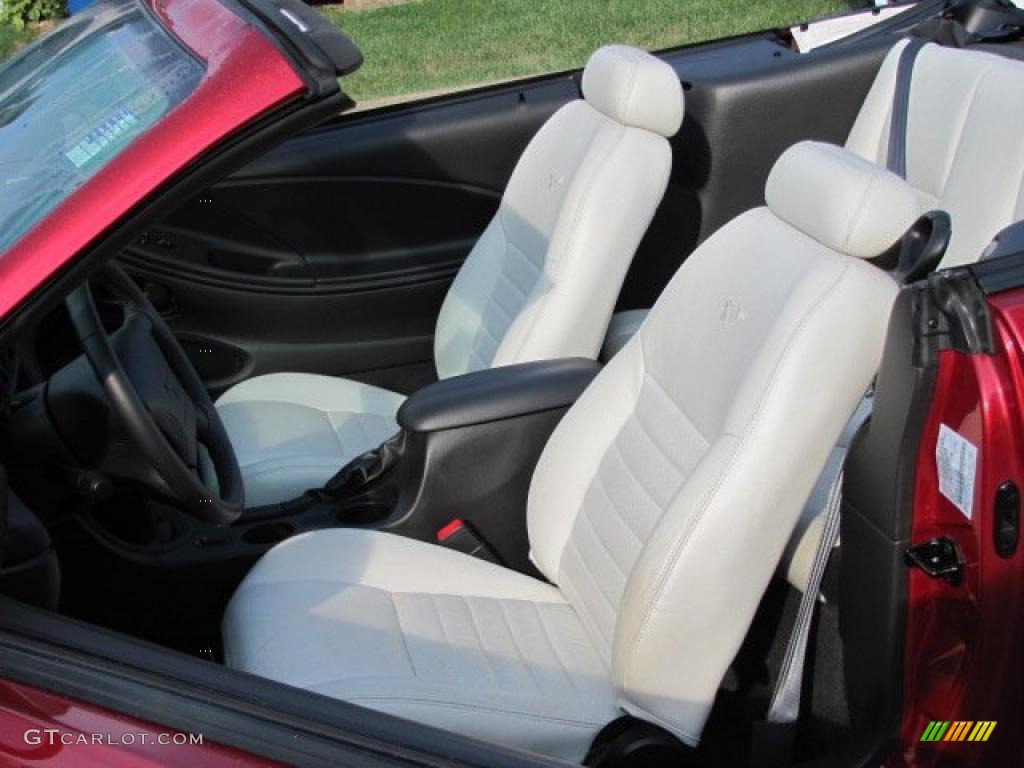 2003 Mustang GT Convertible - Redfire Metallic / Ivory White photo #7