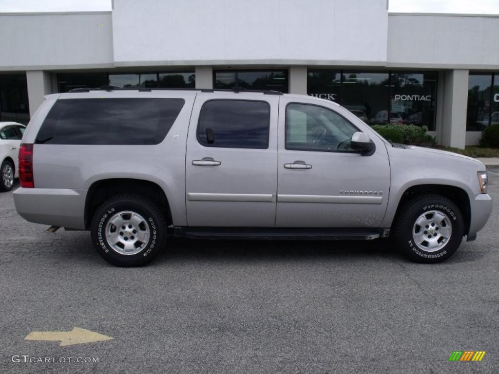 2007 Suburban 1500 LT - Silver Birch Metallic / Light Titanium/Dark Titanium photo #1