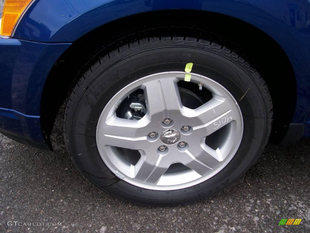 2009 Caliber SXT - Deep Water Blue Pearl / Dark Slate Gray photo #14