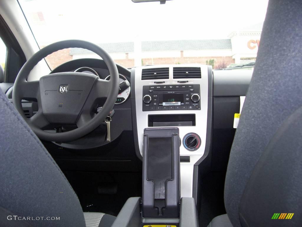 2009 Caliber SXT - Deep Water Blue Pearl / Dark Slate Gray photo #15