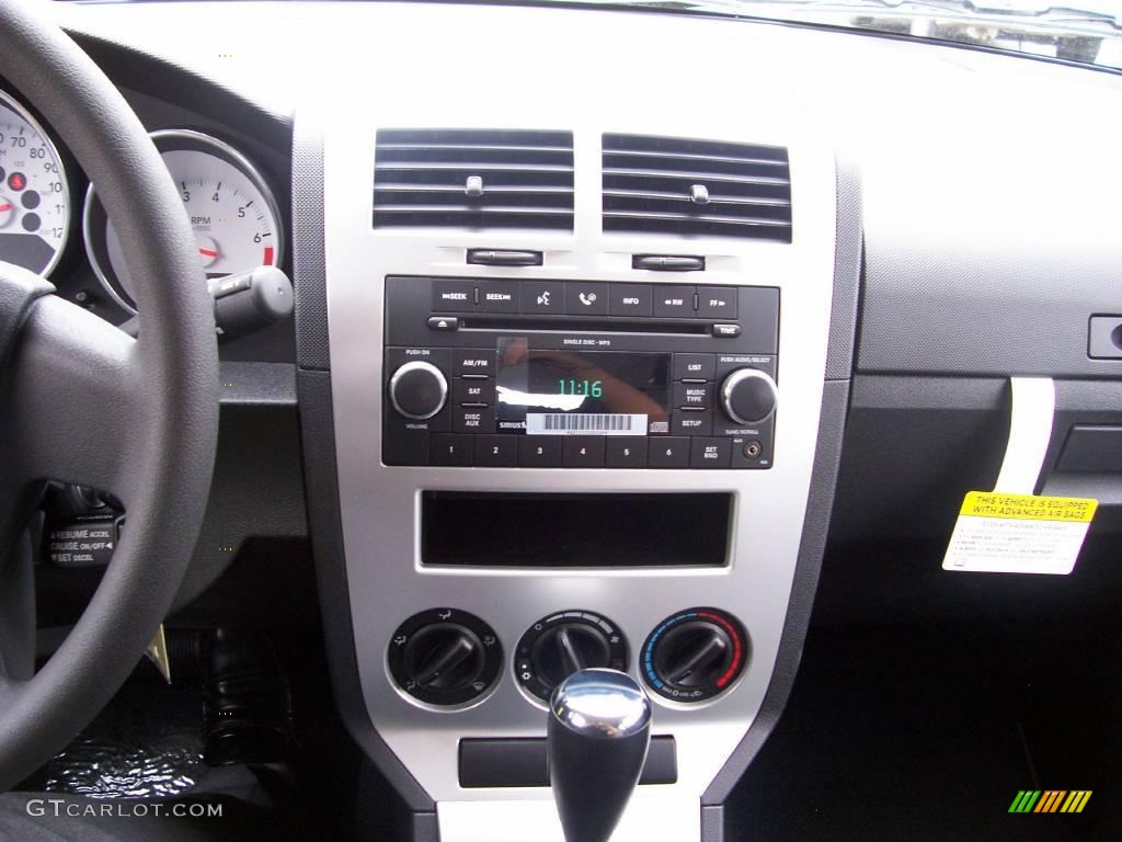 2009 Caliber SXT - Deep Water Blue Pearl / Dark Slate Gray photo #16