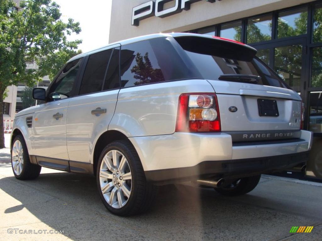 2007 Zermatt Silver Metallic Land Rover Range Rover Sport