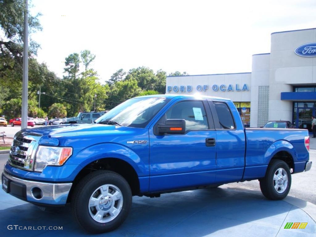 Blue Flame Metallic Ford F150