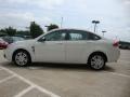 2009 White Suede Ford Focus SEL Sedan  photo #6