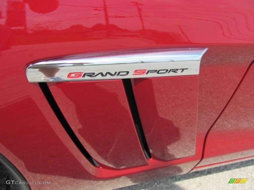 2011 Corvette Grand Sport Convertible - Crystal Red Tintcoat Metallic / Ebony Black/Cashmere photo #2
