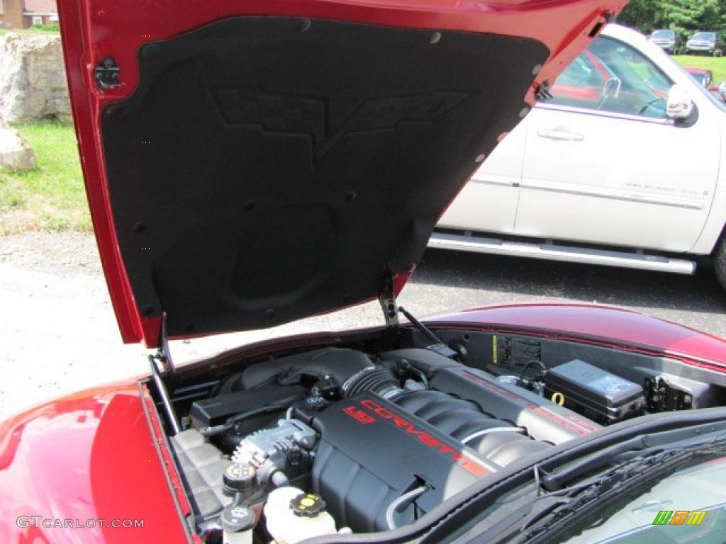 2011 Corvette Grand Sport Convertible - Crystal Red Tintcoat Metallic / Ebony Black/Cashmere photo #14