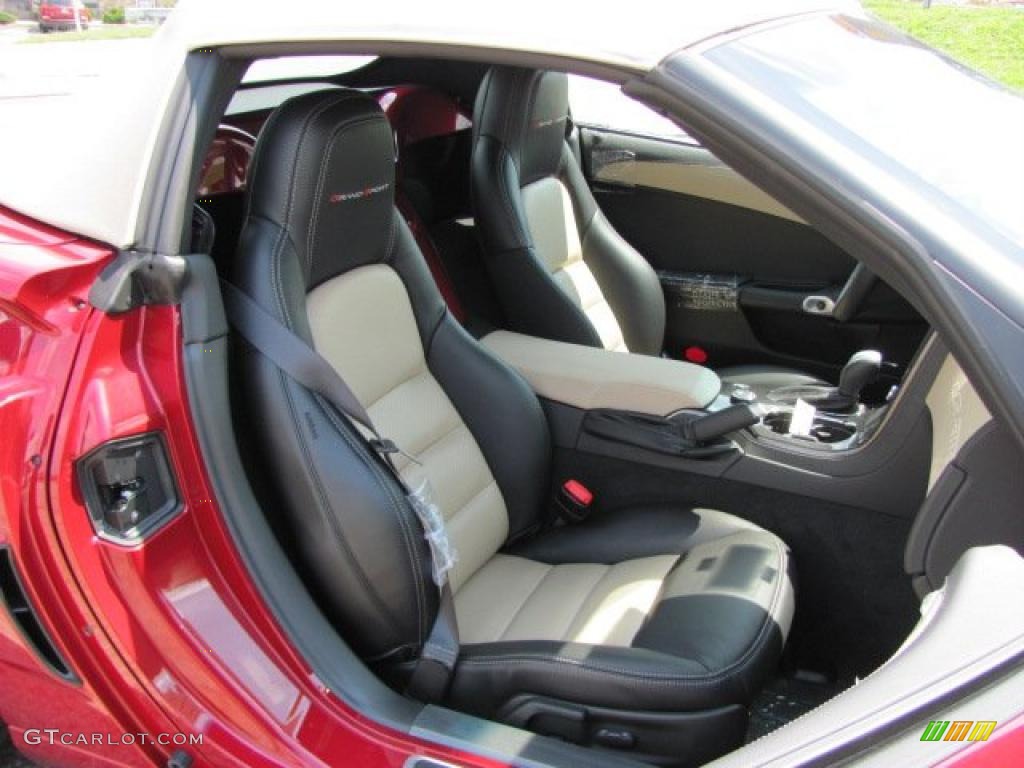 2011 Corvette Grand Sport Convertible - Crystal Red Tintcoat Metallic / Ebony Black/Cashmere photo #18