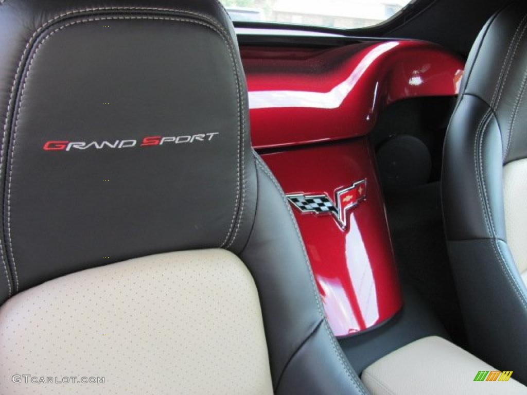 2011 Corvette Grand Sport Convertible - Crystal Red Tintcoat Metallic / Ebony Black/Cashmere photo #19
