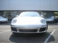 2009 Arctic Silver Metallic Porsche 911 Carrera S Coupe  photo #2