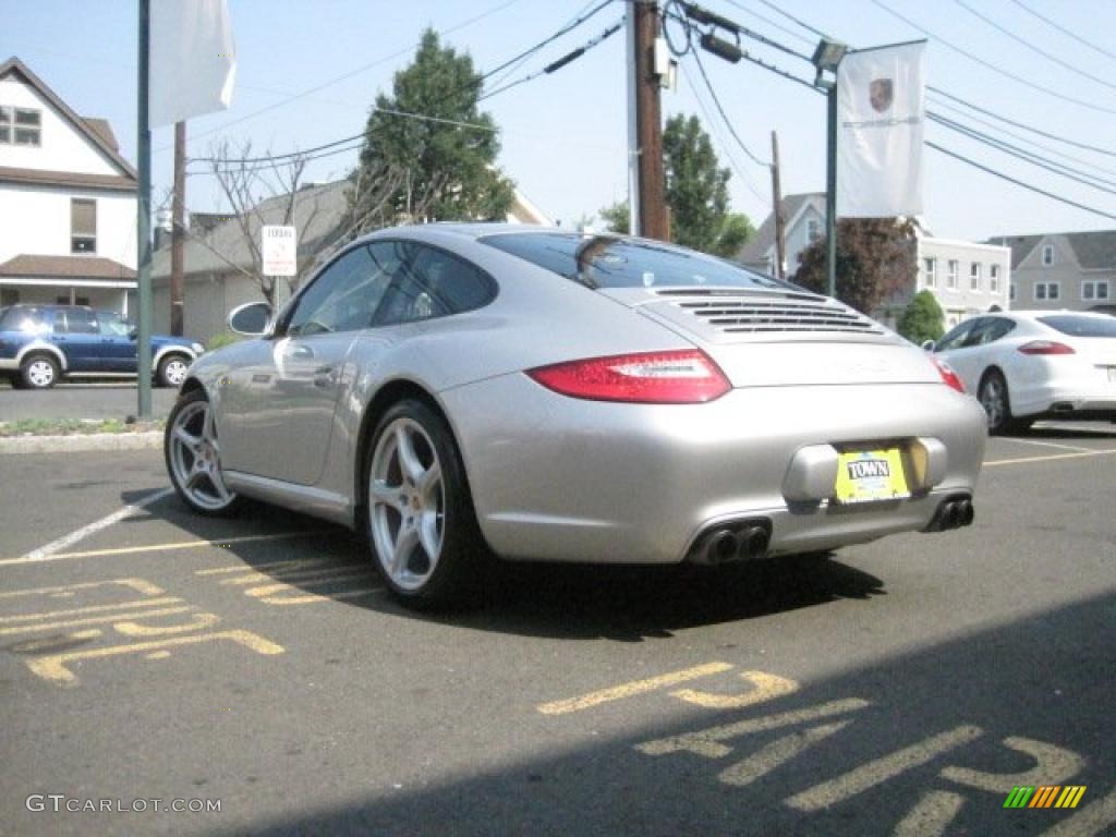 2009 911 Carrera S Coupe - Arctic Silver Metallic / Black photo #5