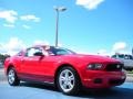 2010 Torch Red Ford Mustang V6 Coupe  photo #7