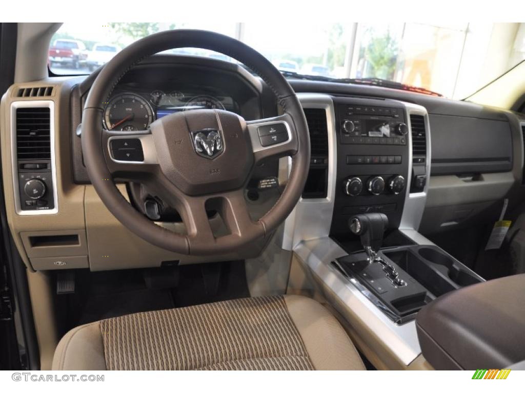 2011 Ram 1500 Big Horn Quad Cab - Rugged Brown Pearl / Light Pebble Beige/Bark Brown photo #15