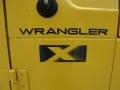2004 Solar Yellow Jeep Wrangler X 4x4  photo #20