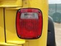 2004 Solar Yellow Jeep Wrangler X 4x4  photo #22