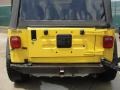 2004 Solar Yellow Jeep Wrangler X 4x4  photo #31