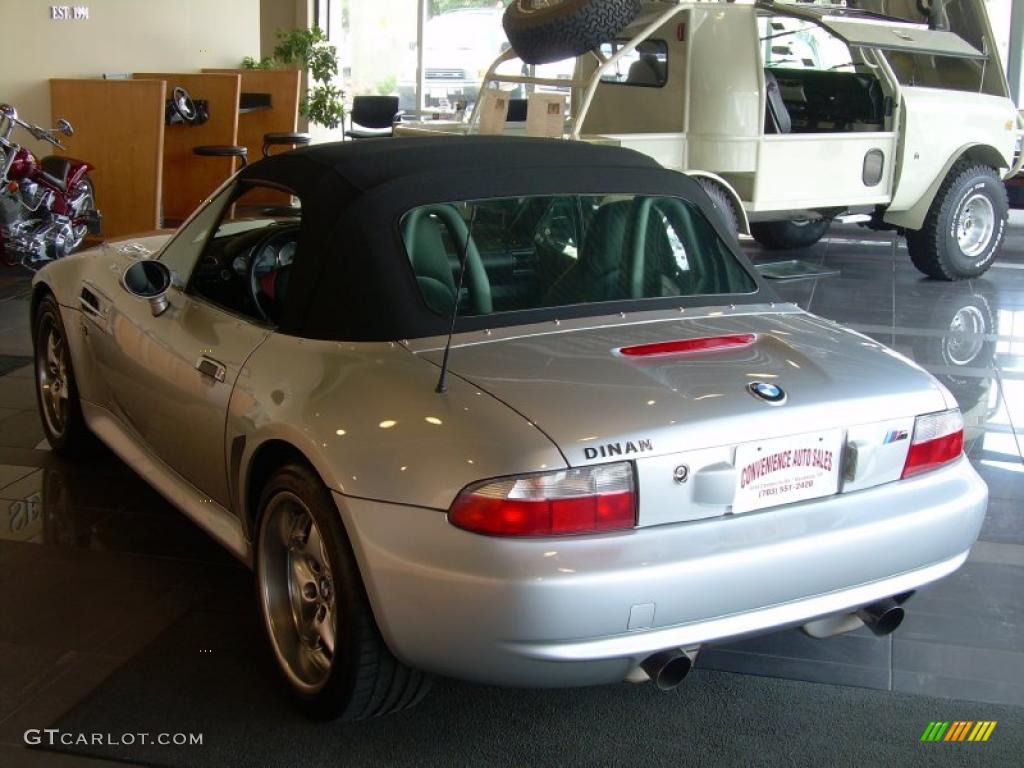 2001 M Dinan Roadster - Titanium Silver Metallic / Black photo #4