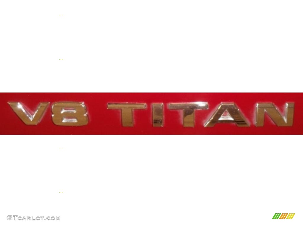 2008 Titan SE King Cab - Red Brawn / Charcoal photo #7