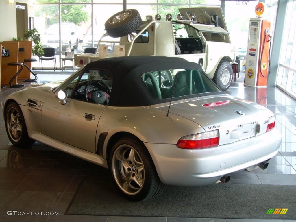 2001 M Dinan Roadster - Titanium Silver Metallic / Black photo #6