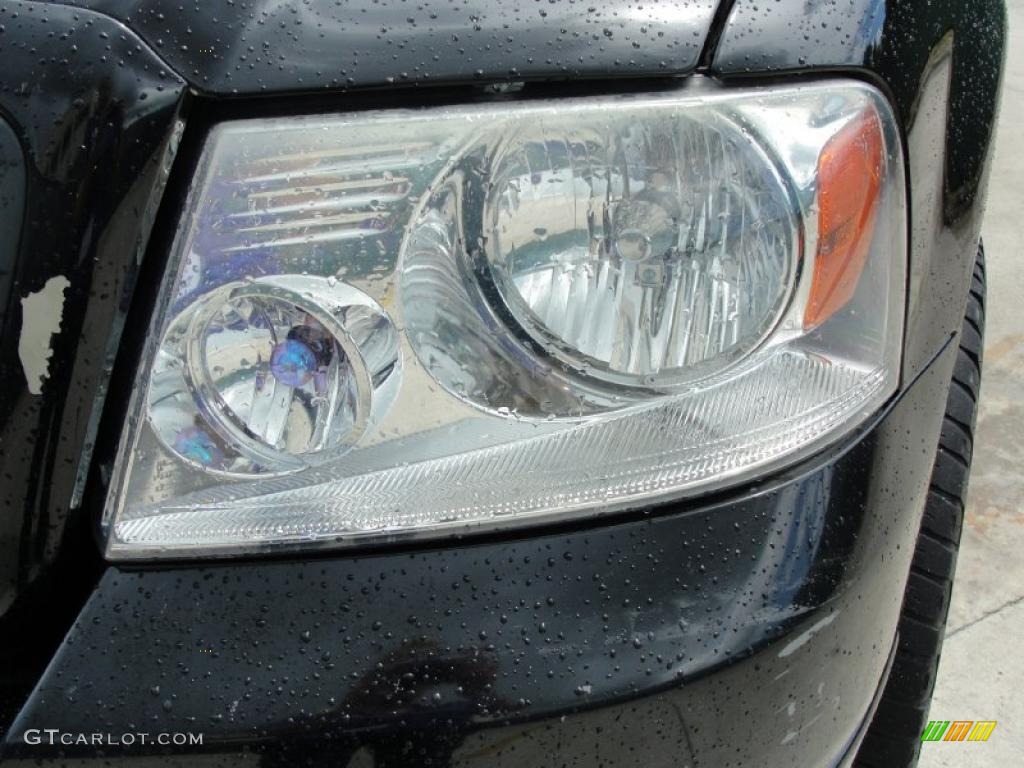 2004 F150 XL Regular Cab - Black / Dark Flint photo #10