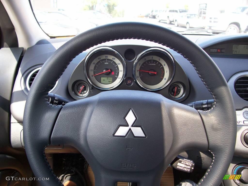 2009 Eclipse GS Coupe - Solar Satin Yellow / Dark Charcoal photo #15