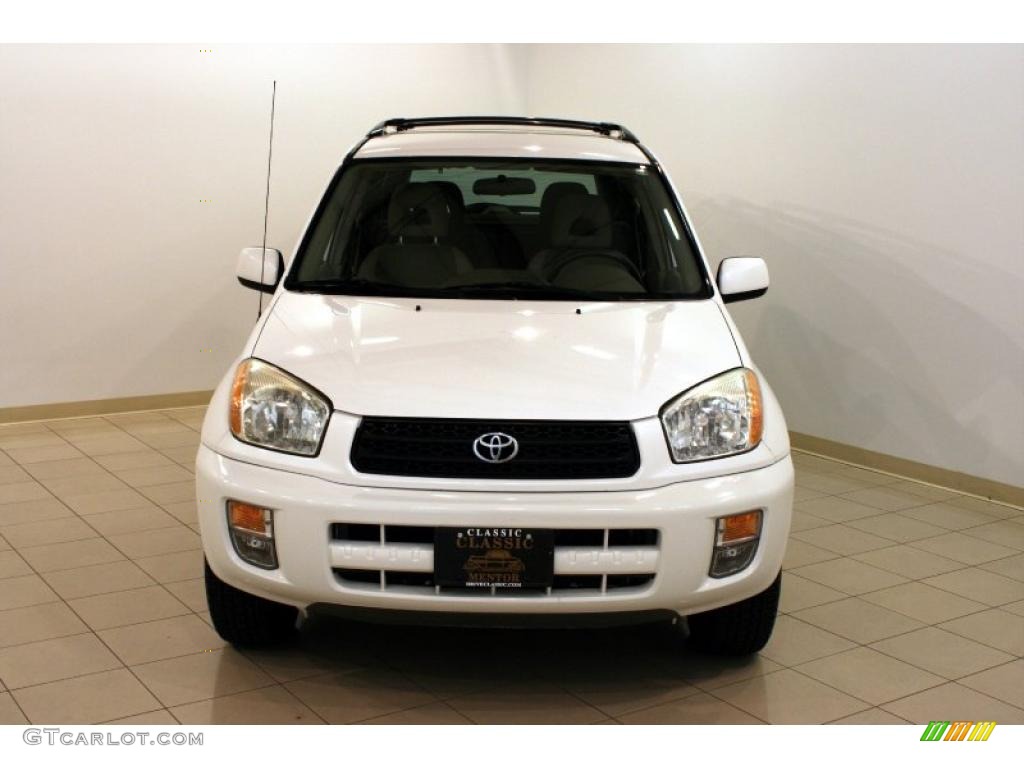 2003 RAV4  - Natural White / Taupe photo #2