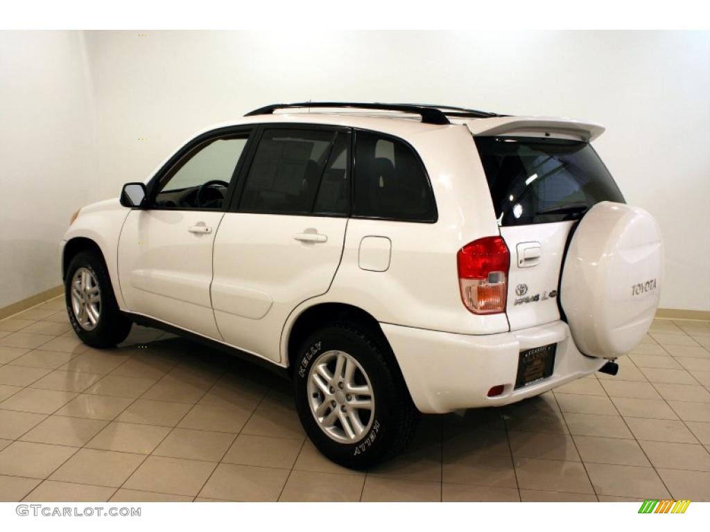 2003 RAV4  - Natural White / Taupe photo #5